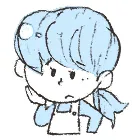 イラスト：困り顔のお母さん